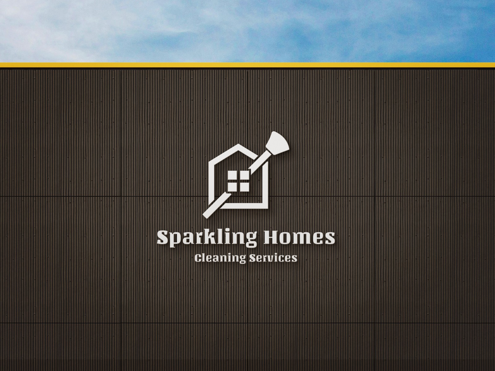 home cleaning logo